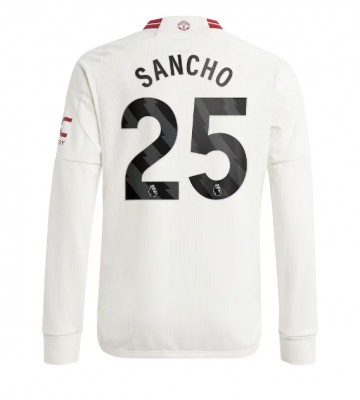 Manchester United Jadon Sancho #25 Tredjetröja 2023-24 Långärmad